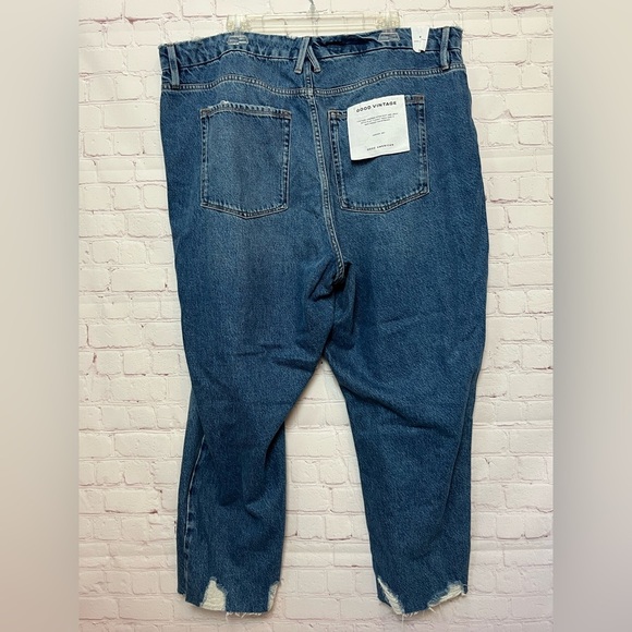 Good American Good Vintage Jagged Hem Jeans - Picture 4 of 16